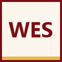 WES official logo in green oval with the WES wordmark for educational credentials