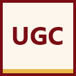Official university logo with Ashoka chakra symbol and Hindi university name text